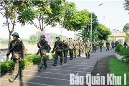 Trung đoàn 831 và 833 diễn tập chiến thuật vòng tổng hợp thành công tốt đẹp